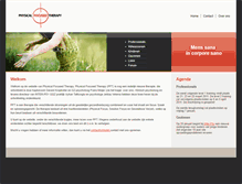 Tablet Screenshot of pftherapy.nl